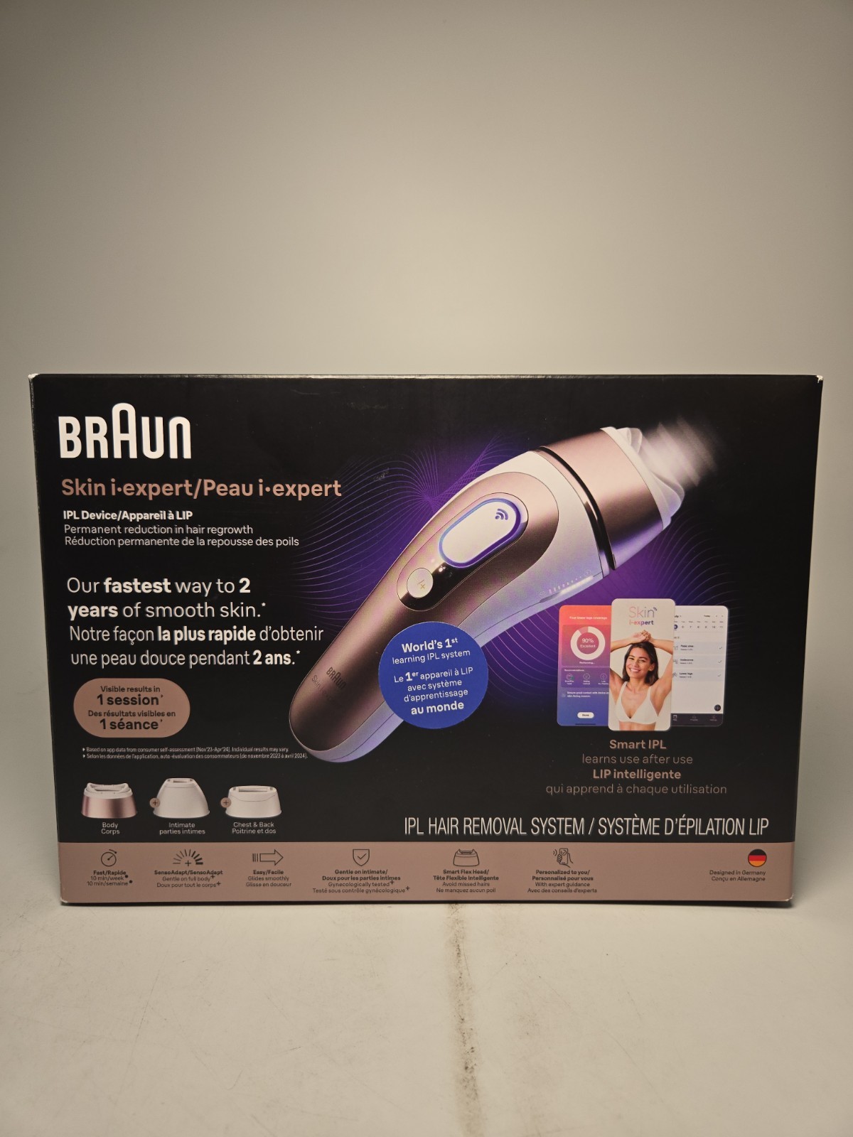 Braun Skin i-Expert IPL Hair Removal System Model #6036