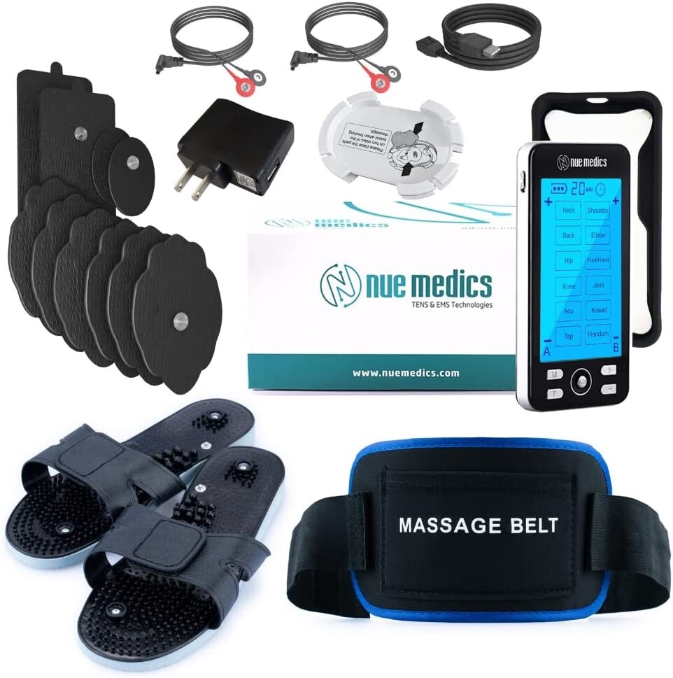 Tens Unit Muscle Stimulator Pulse Massager Full Body Pain Reliever Machine
