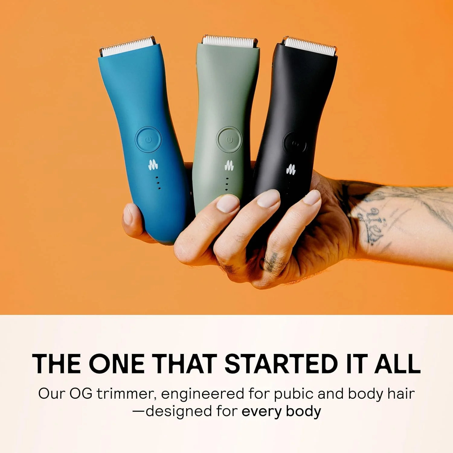 The Trimmer Original – Body Hair Trimmer for Men, Electric Shaver for Pubic Hair