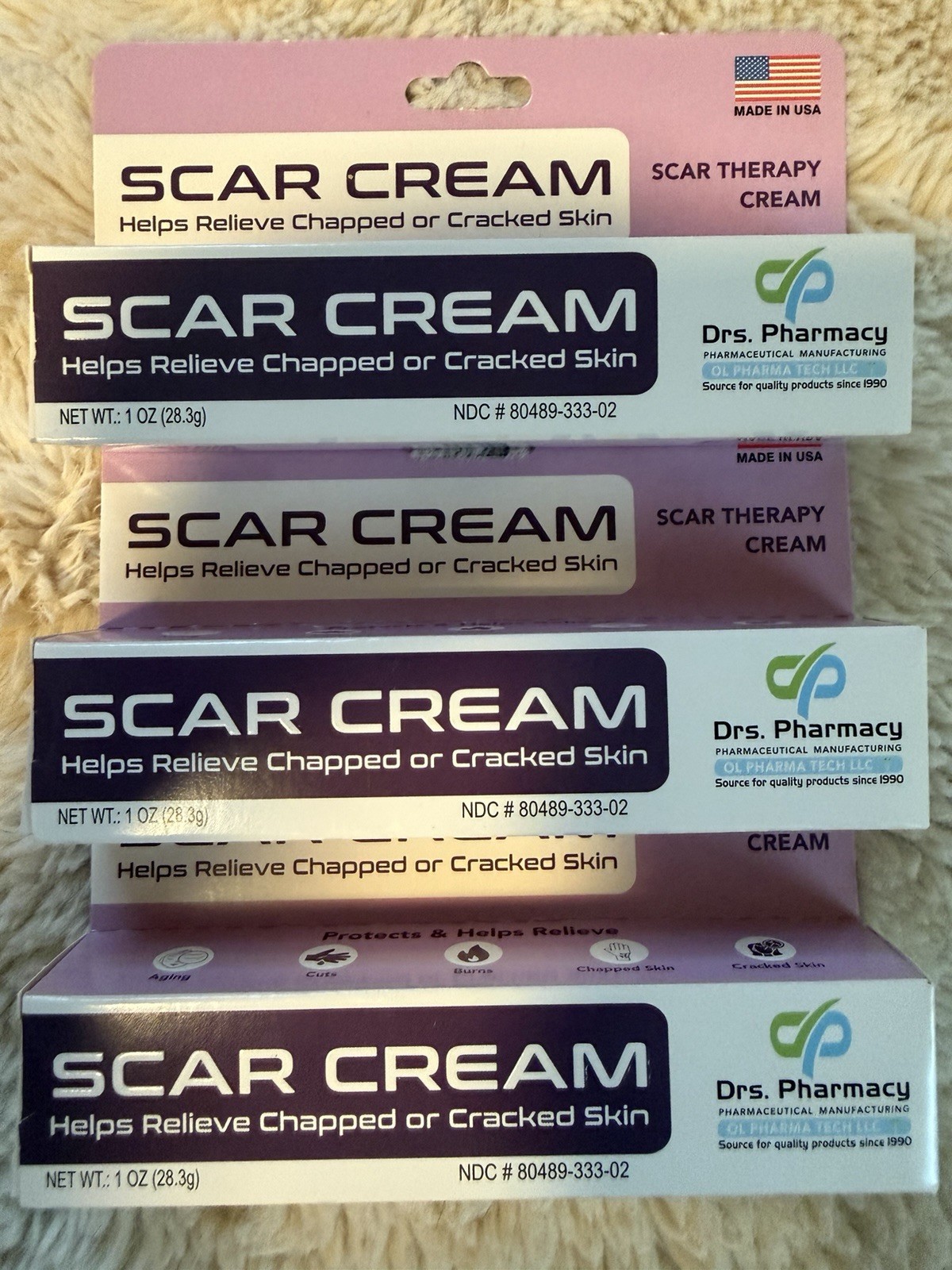 Drs Pharmacy Scar Cream 3 pack
