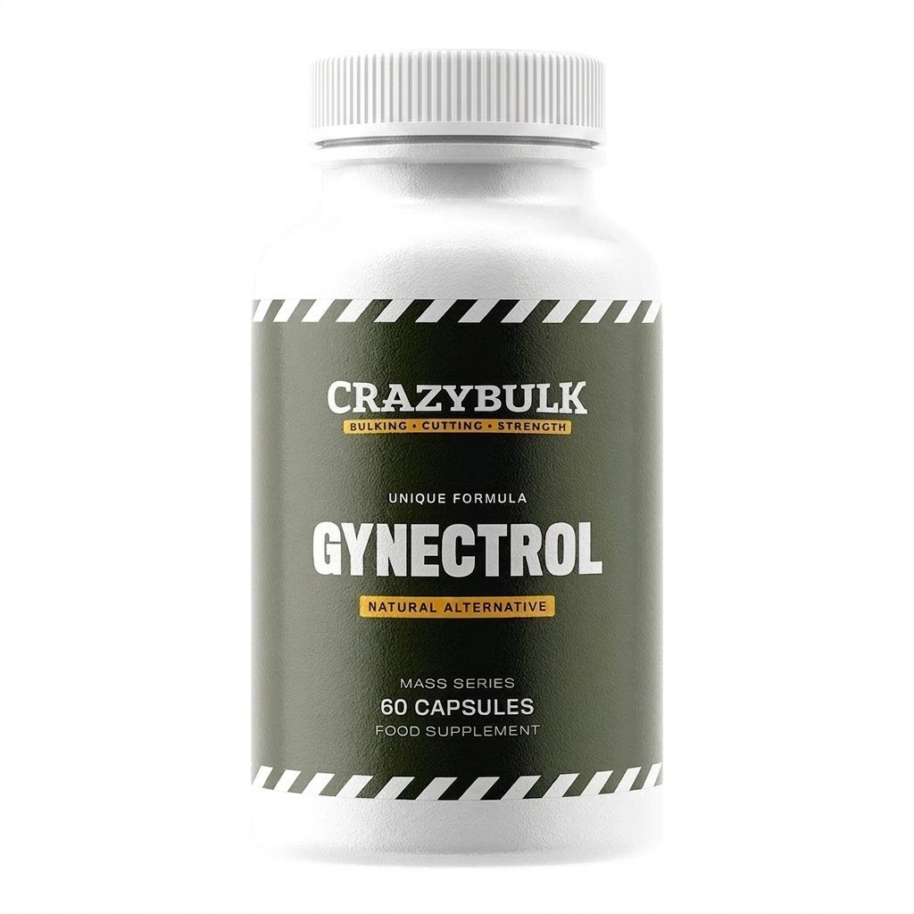 Crazybulk Gynectrol Natural Alternative 60 Capsules | Free Shipping | Pack of 5