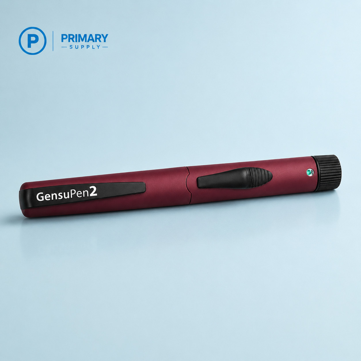 GensuPen 2 Automatic Peptide Injection Pen Reusable 3mL Cartridge Burgundy