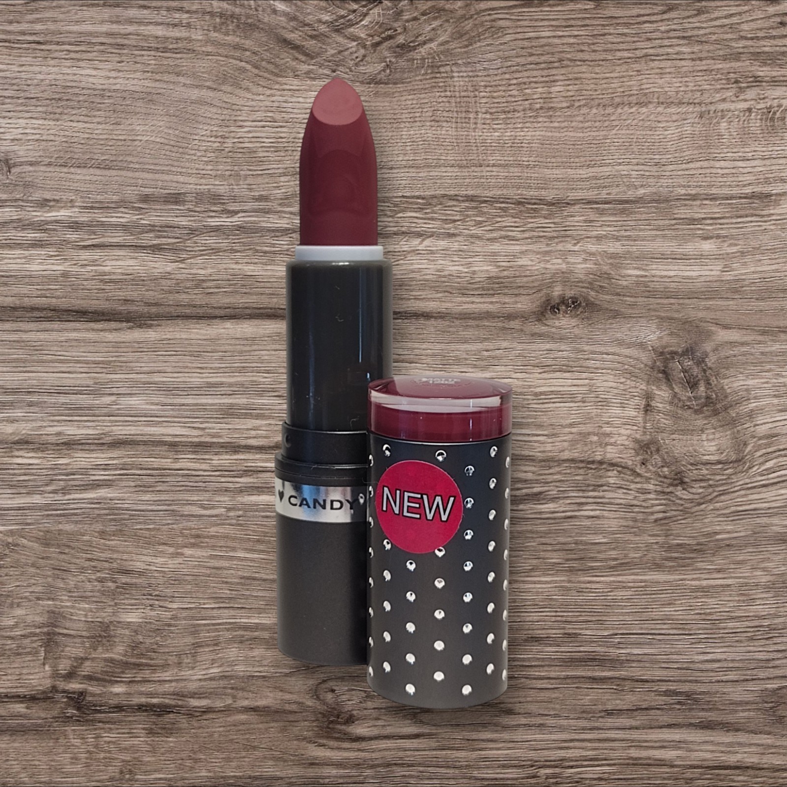2 PACK Hard Candy FIERCE EFFECTS Matte Lipstick 1262 CRAVE Purple 0.11 oz each