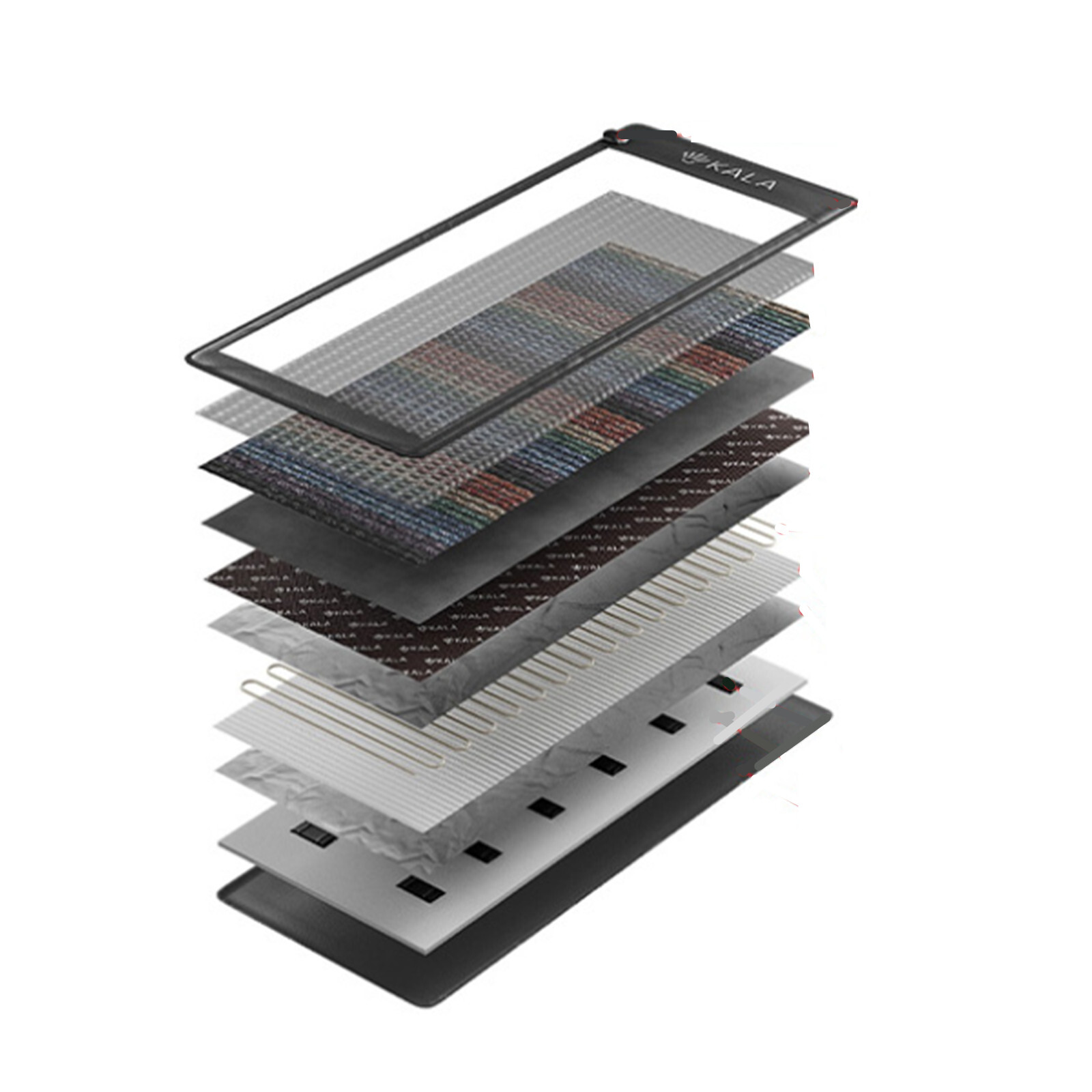 Tourmaline Heating Mat Far Infrared PEMF Seven Color Crystal Pad