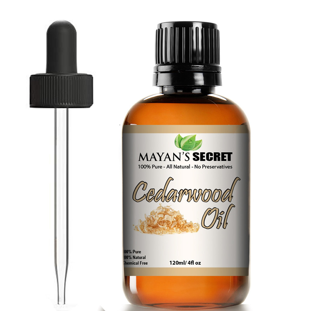 4 fl oz Cedarwood Essential Oil (100% Pure & Natural) – Mayan’s Secret USA