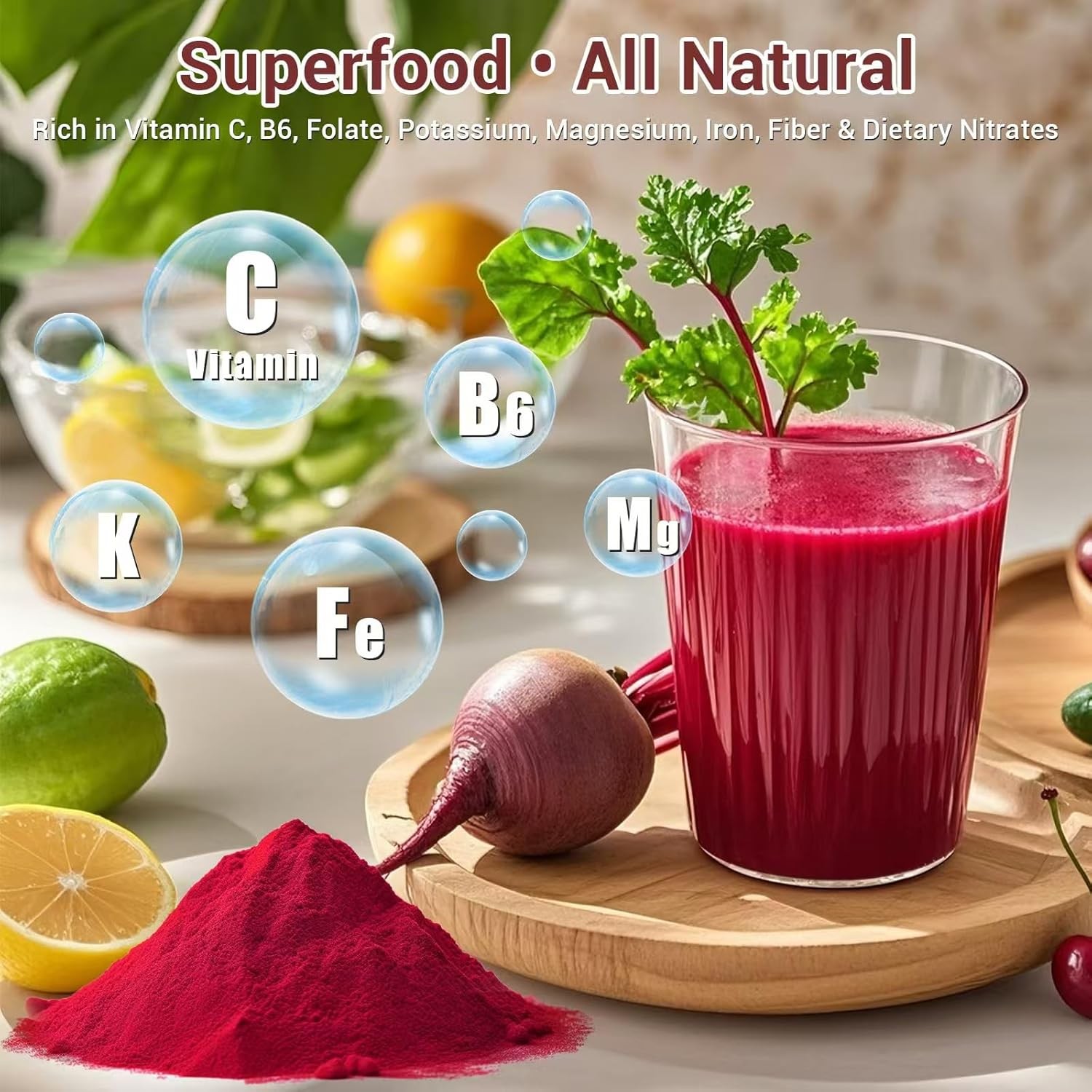 2 LB Organic Beet Root Powder Raw Non GMO Pure Beta Vulgaris Nitric Oxide Booste