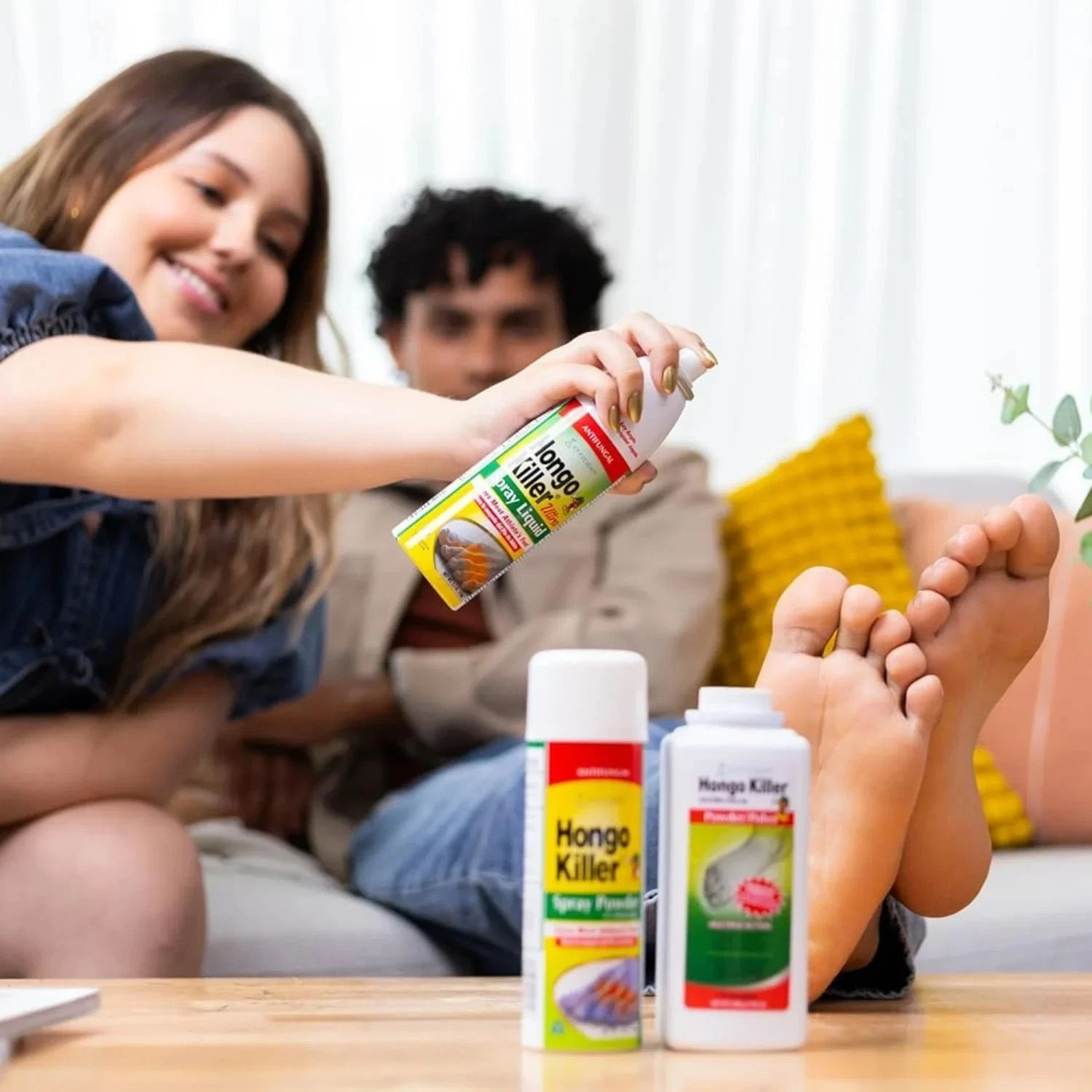 Hongo Killer Antifungal Liquid Spray for Athlete’s Foot Relief Treatment 5.3 Oz.