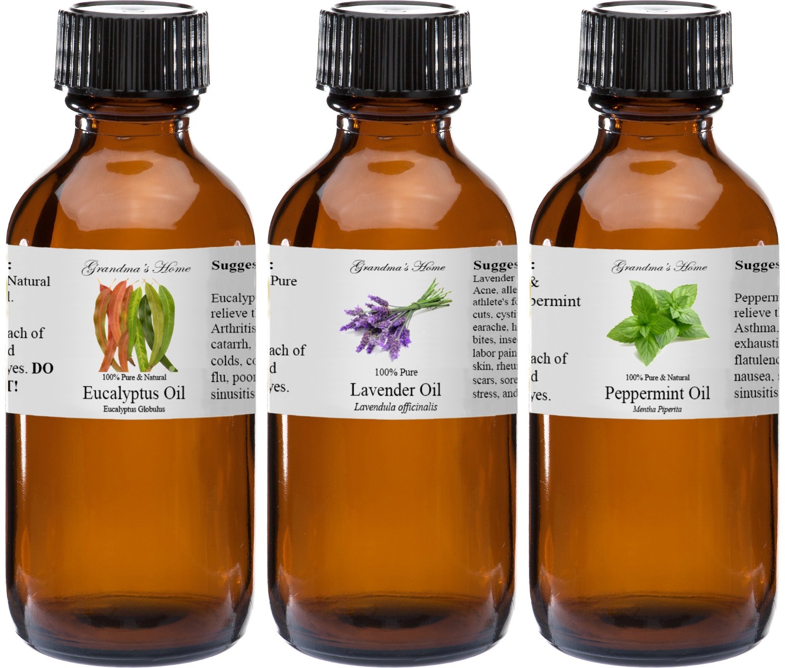 2 oz Essential Oils – 2 fl oz – 100% Pure Therapeutic Grade – Huge Oil Selection