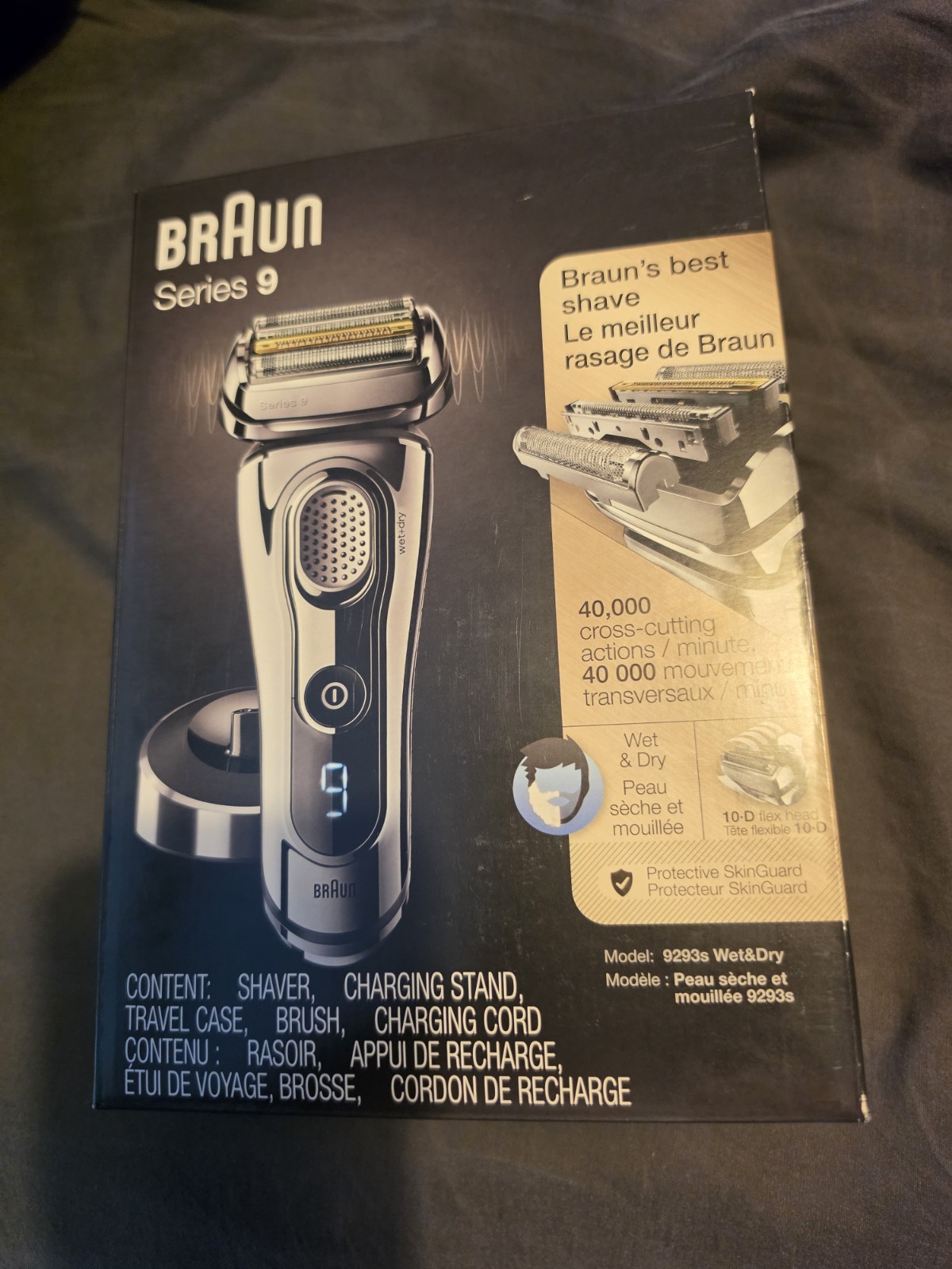 Braun 9293s Electric Shaver NIB Sealed