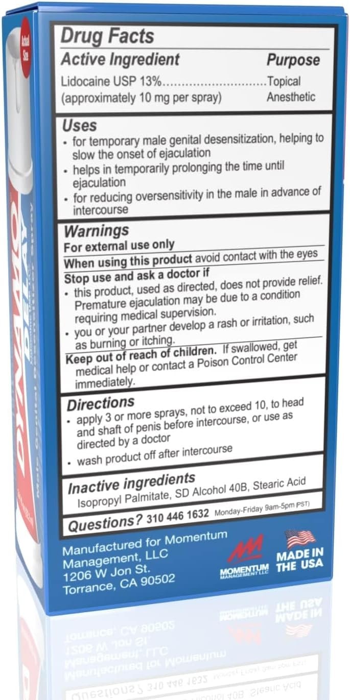 3 Pack Long Lasting Pleasure Enhancer Spray For Men Last Longer in Bed Delay
