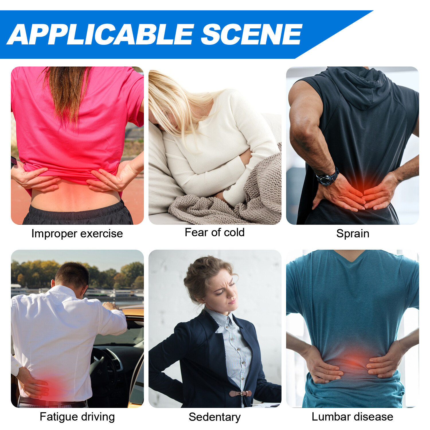 Magnetic Self Heating Back Support Brace Lumbar Orthotics Waist Belt Pain Relief