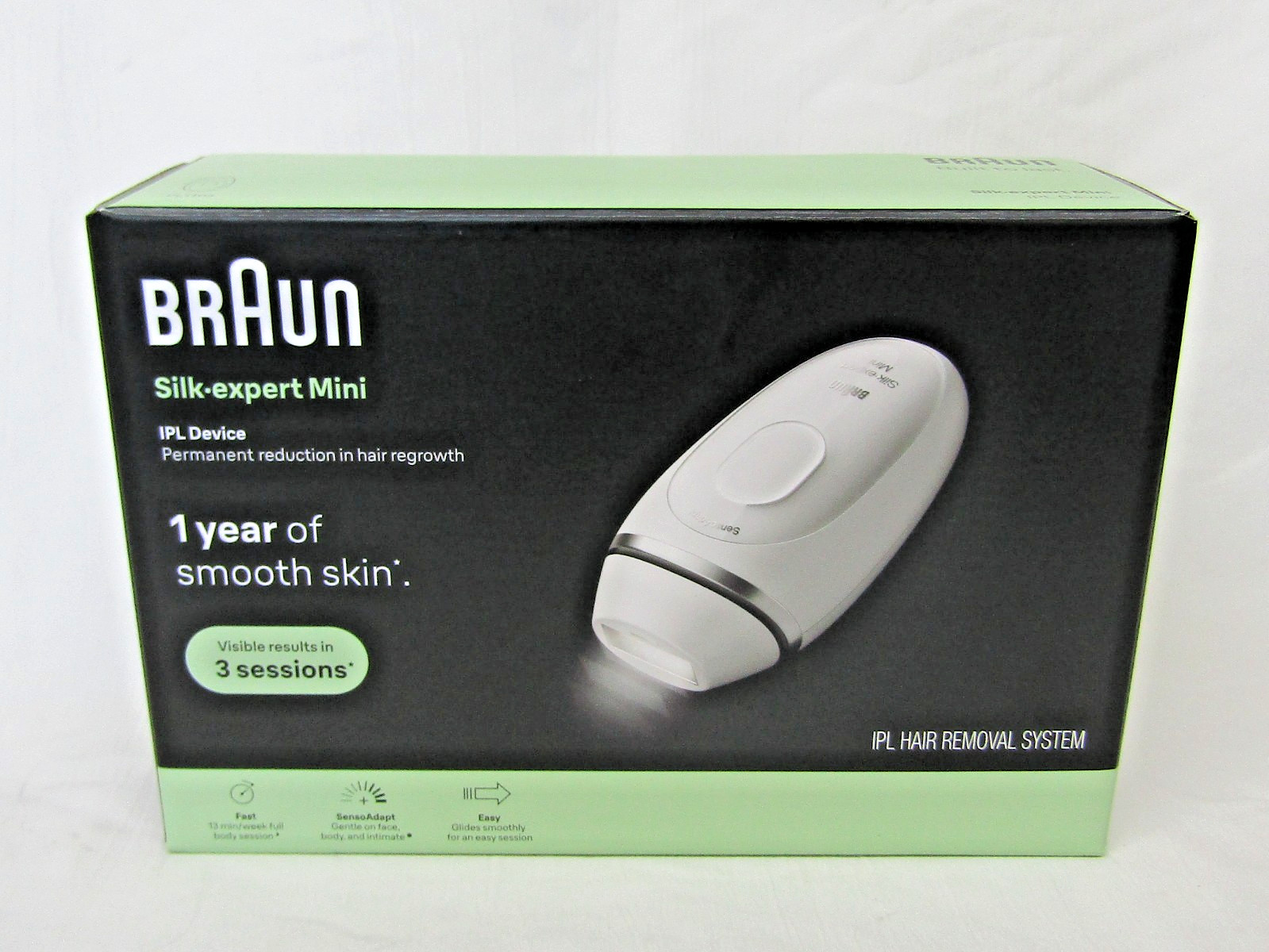Braun Silk-Expert Mini IPL Hair Removal Laser Device PL1103 – Sealed