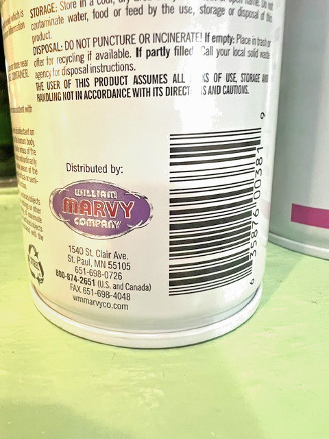 MAR-V-CIDE Clipper Ease Cleaner Spray Prevents Rust 12oz TWO CANS ONE PRICE