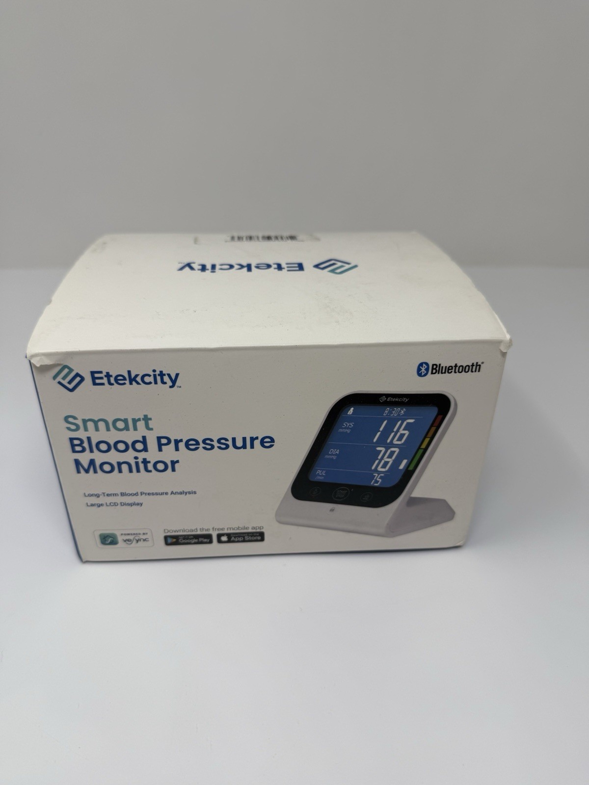Etekcity Smart Blood Pressure Monitor Model: TMB-1583-BS