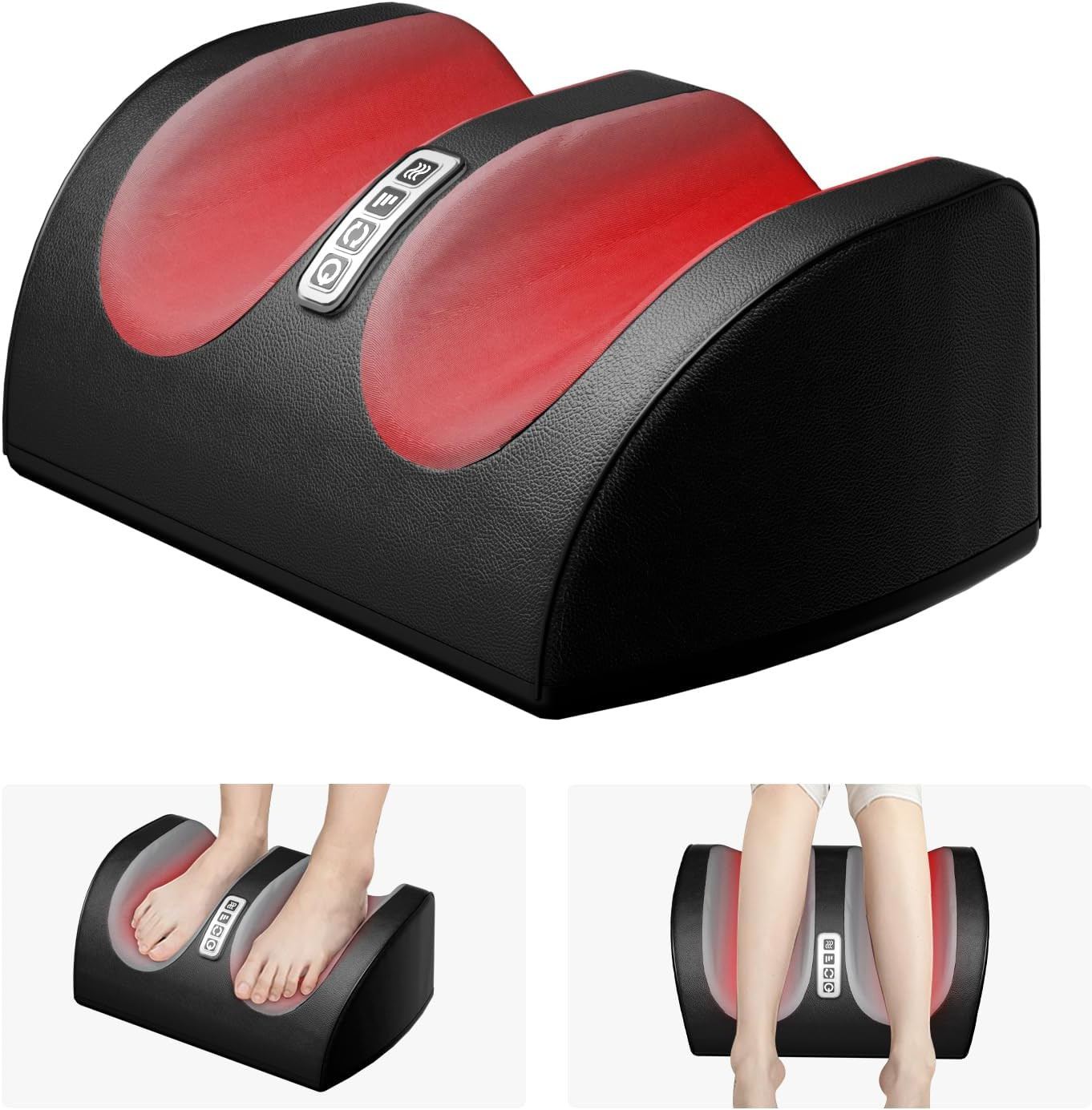Shiatsu Foot Massager with Heat, FSA Eligible HSA Foot Massager for Foot Massage