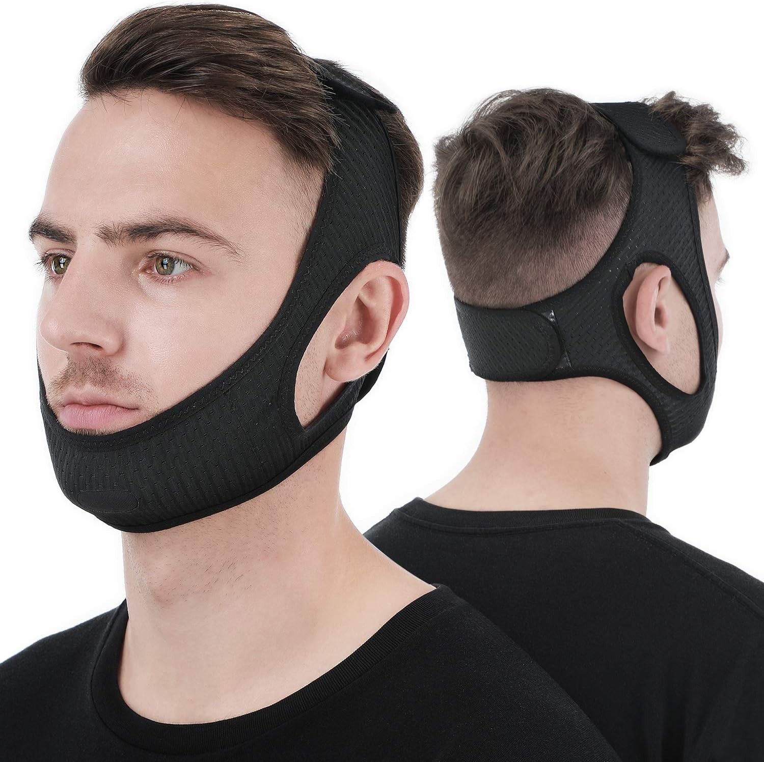 Anti Snoring Chin Strap Sleep Apnea Snore Stop Belt Snoreless Sleep Jaw Solution