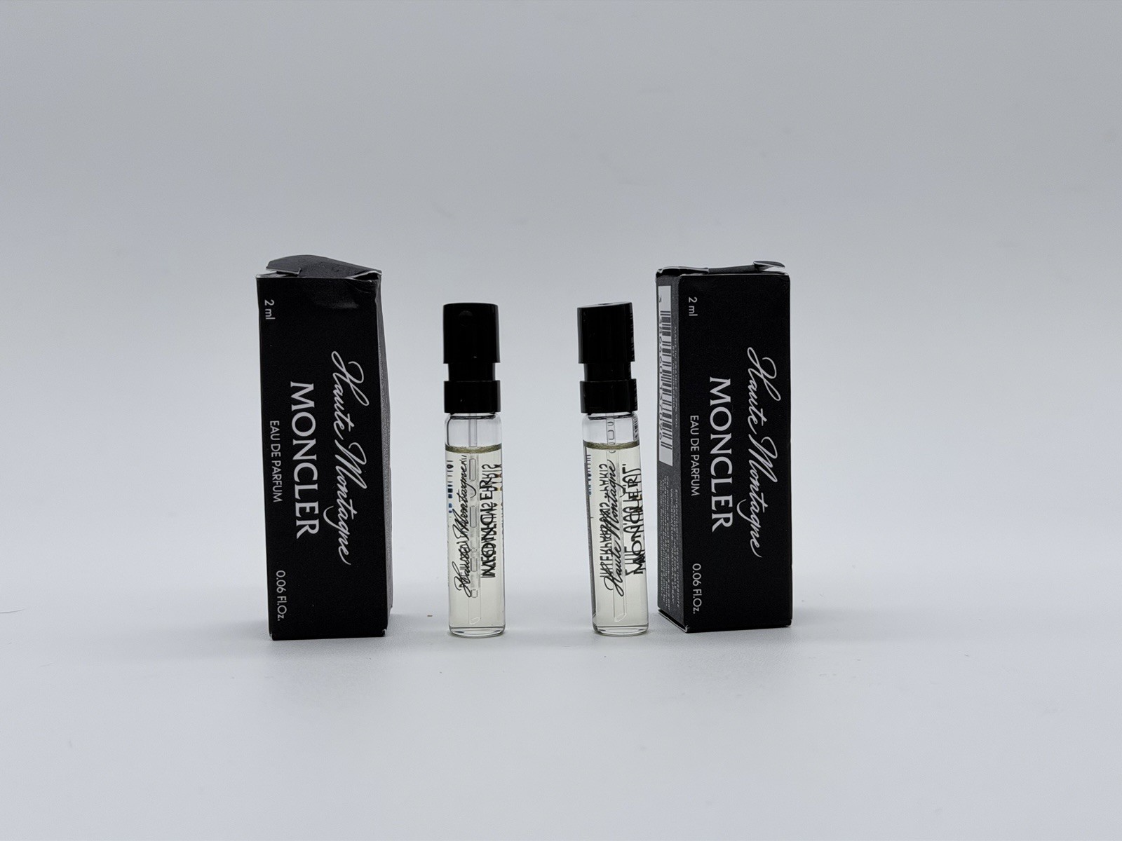 Moncler Haute Montagne Eau De Parfum X 2 2ml Sample Spray