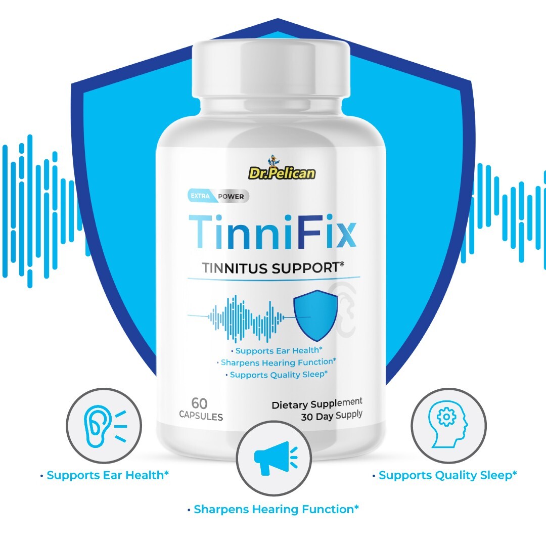 TinniFix- Hearing Support- 4 Bottles- 240 Capsules