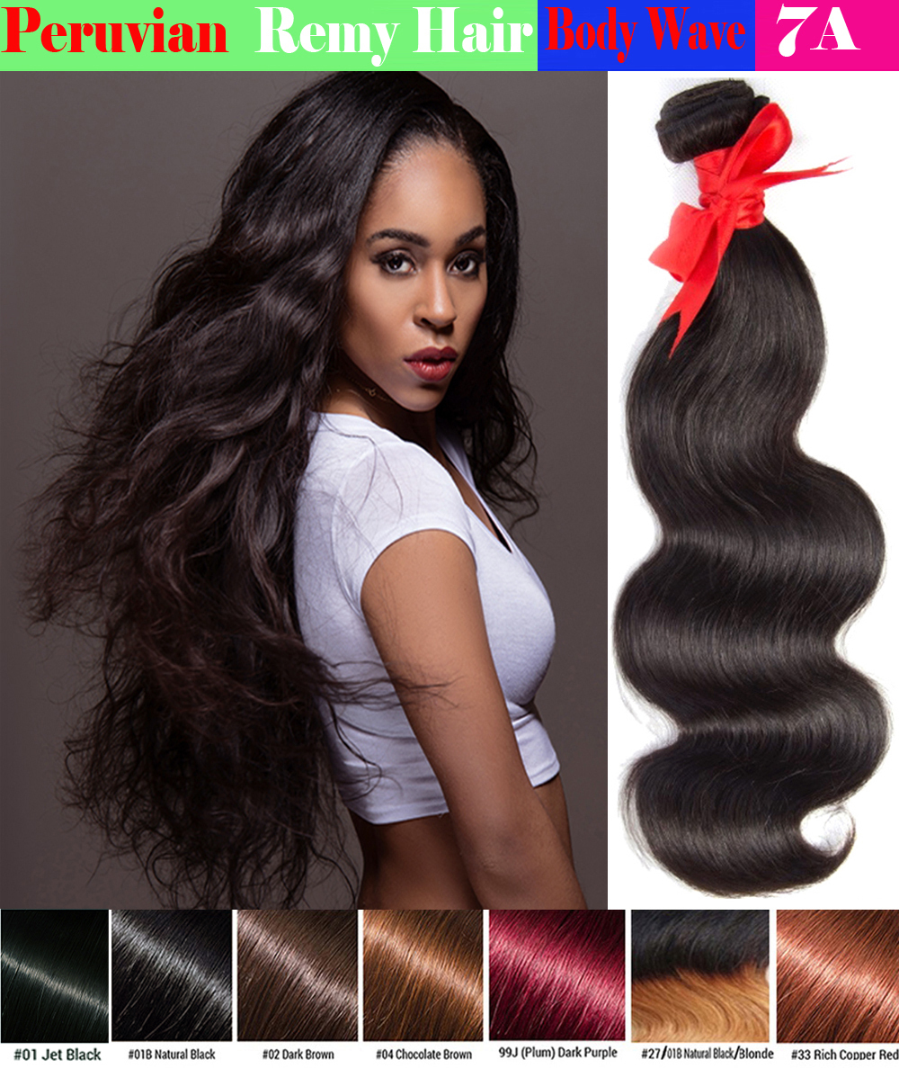 Body Wave Virgin Human Hair Wavy 1 or 3 bundles
