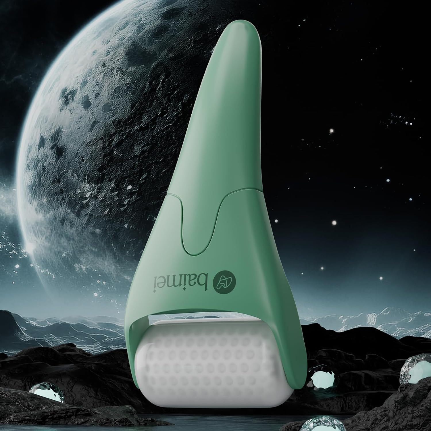 BAIMEI IcyMe Cryotherapy Ice Roller and Gua Sha Facial Tools Reduces Puffiness,
