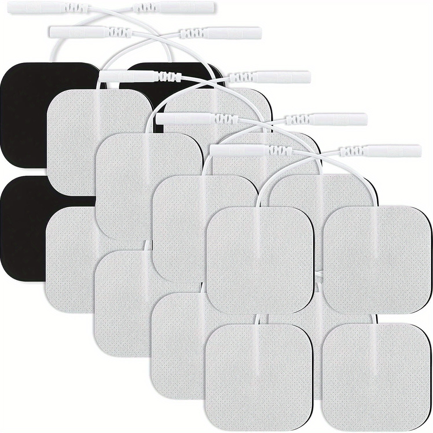 40 TENS Electrode Pads EMS Replacement Unit 7000 3000 2×2 Muscle Stimulator BULK