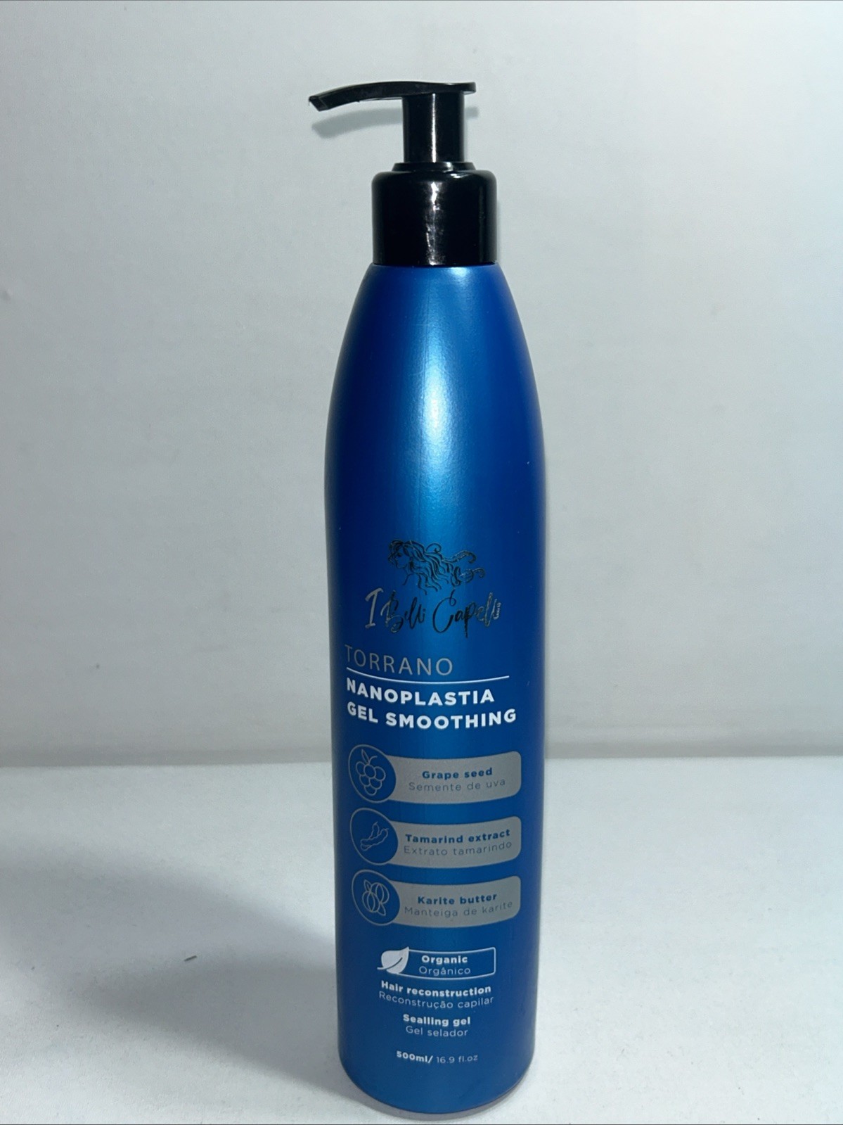 New Ibelli Capelli Torrano Nonoplastica Gel Smoothing Hair Reconstruction 16.9 O