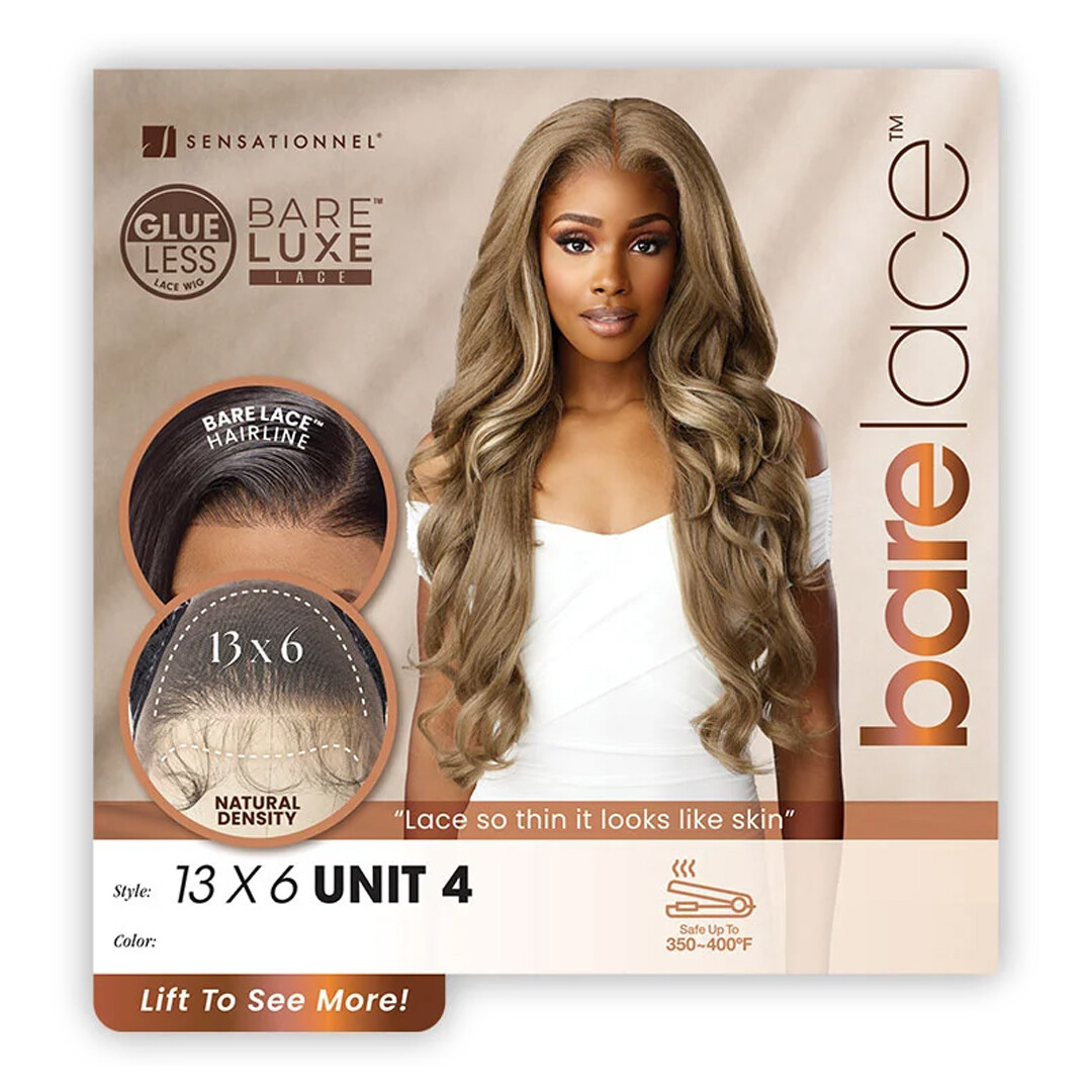 Sensationnel Bare Luxe Lace Glueless Lace Wig – 13×6 Unit 4