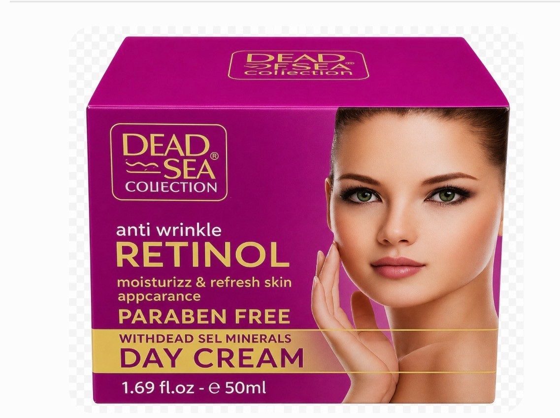 Dead Sea Collection 1.69 Oz Anti Wrinkle Retinol Moisture Refresh Day Cream