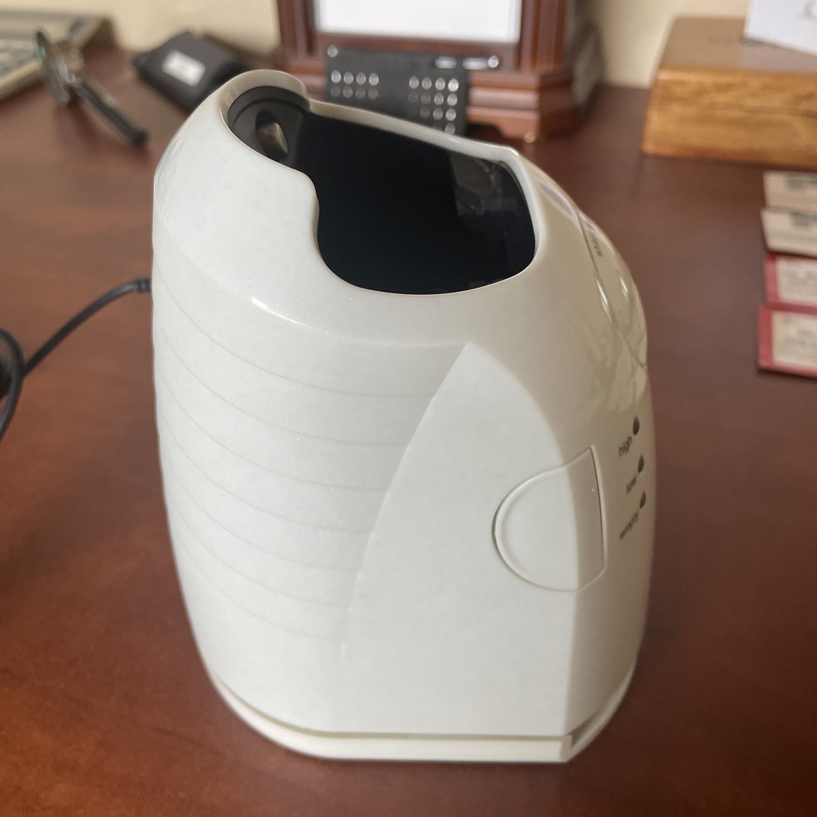 braun series 7 Cleaning Base White De Luxe