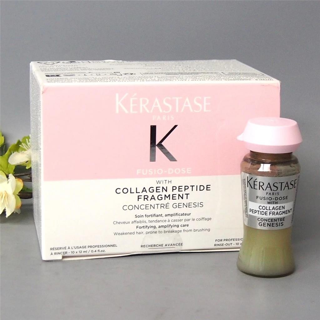 Kerastase CONCENTRE GENESIS with collagen peptide fragment BOX 10x12ml VIALS