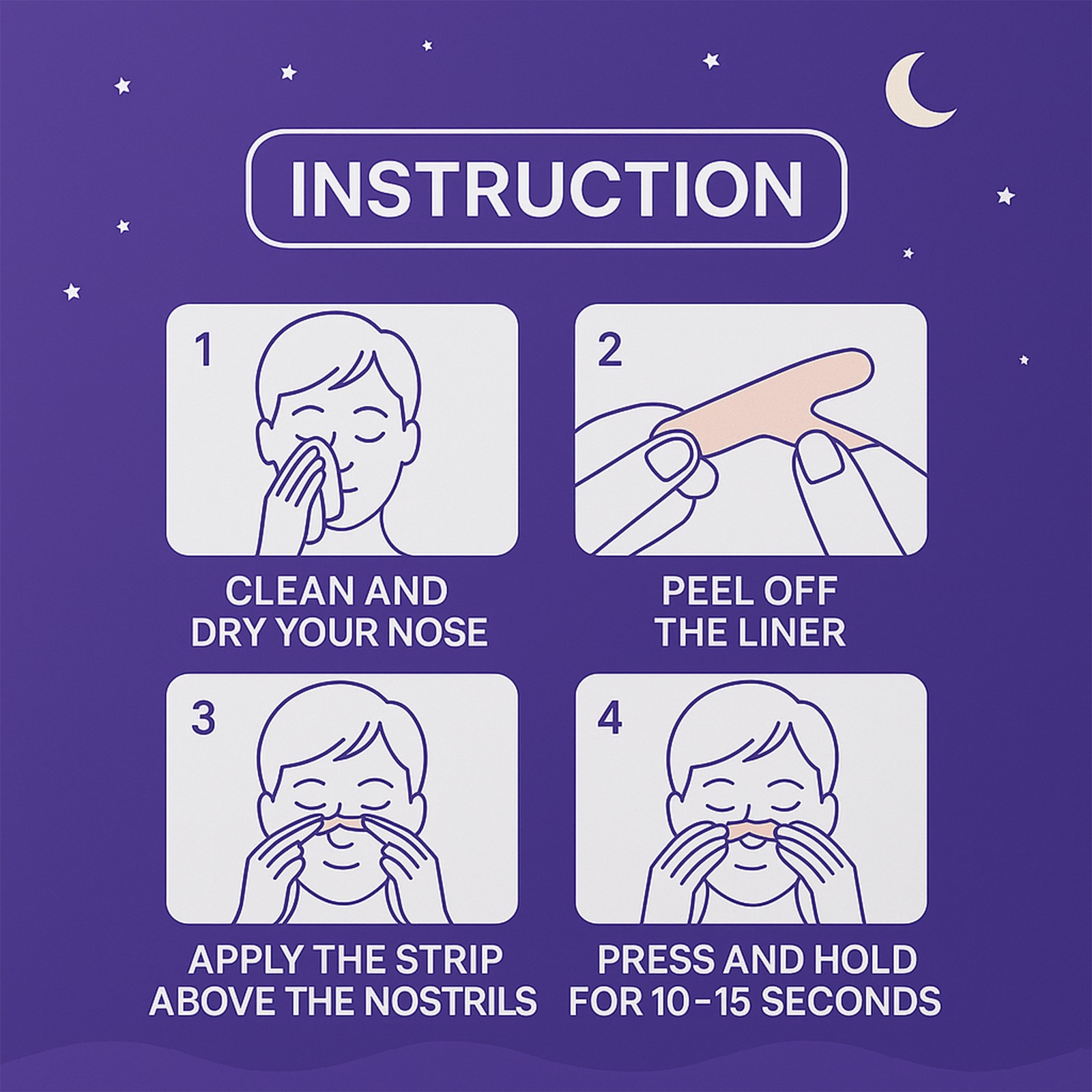 Nasal Strips for Snoring & Breathing Extra Strength Nose Strips Better Airflow