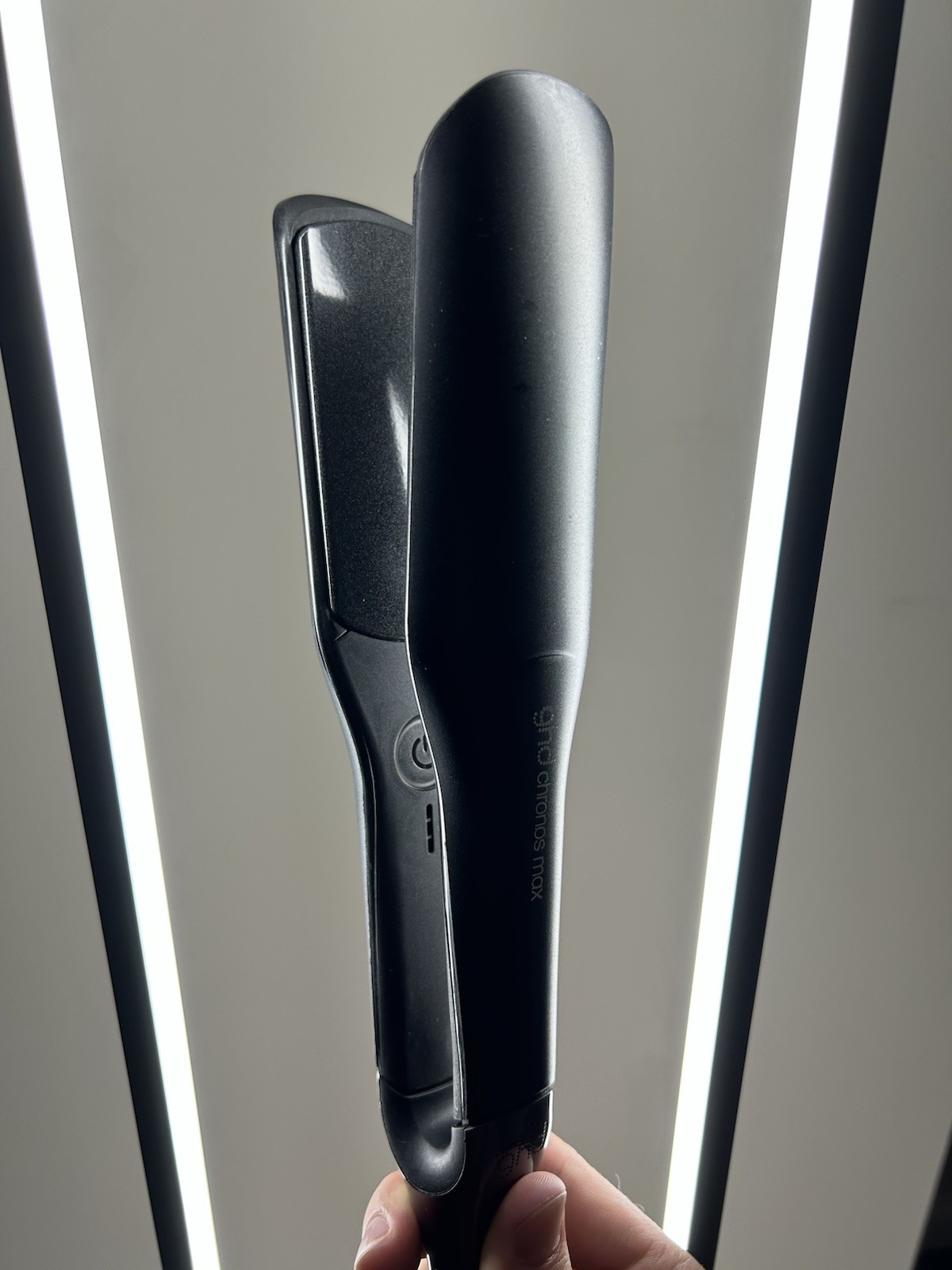 GHD Chronos Max 2″ Wide Plate Styler Iron White