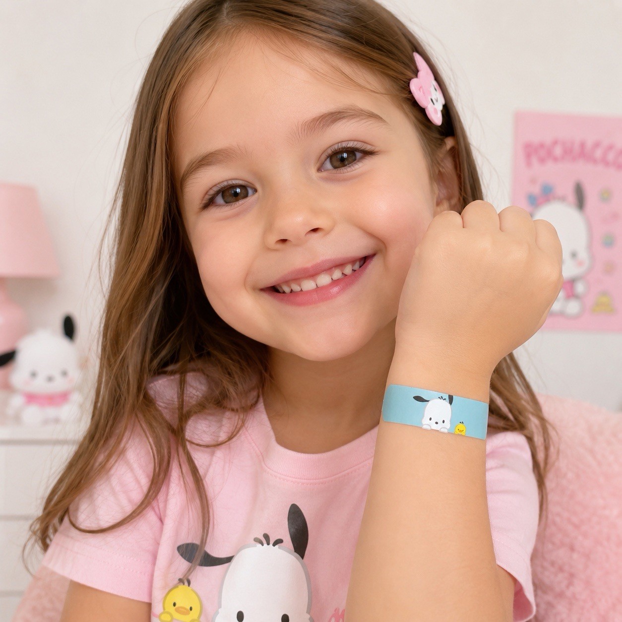 Sanrio Characters Pattern Bandages 100pcs Standard Size Cute Kids Adhesive