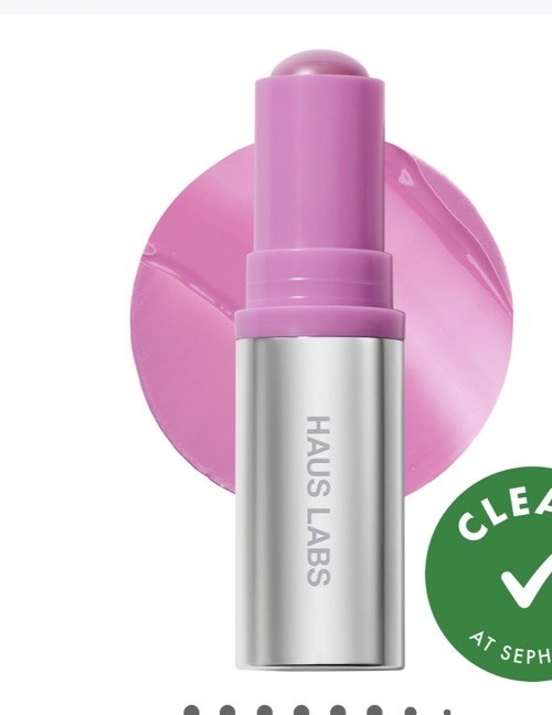 HAUS Lady Gaga Color Fuse Glassy Blush Balm GLASSY LILAC .18oz/5g FULL SZ $34