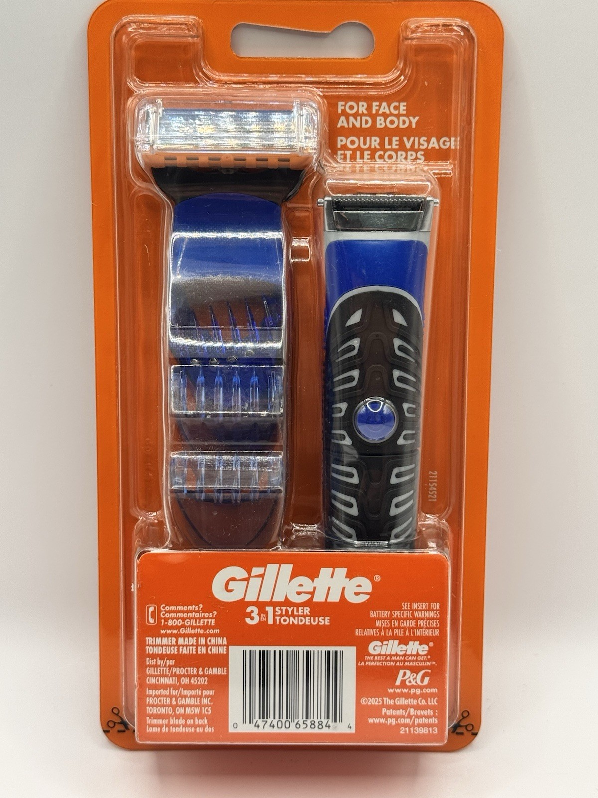 Gillette Fusion ProGlide Styler Beard Trimmer Men’s Razor and Edger