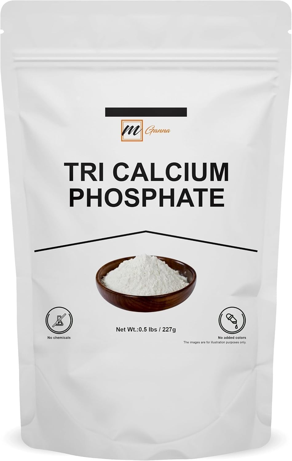 8 oz Tricalcium Phosphate Powder for Calcium Enhancement – Fine Texture