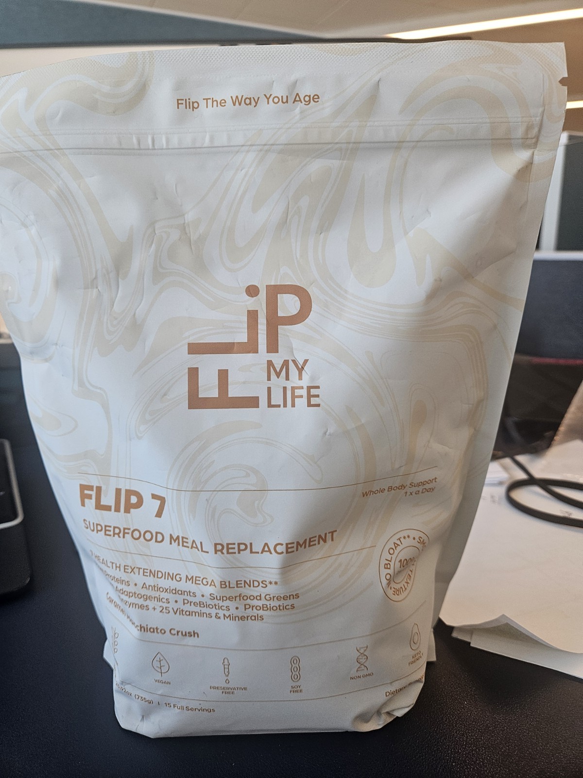 Flip My Life, Flip 7 Natural SuperFood, Plant-Based Protein, Complete Meal Re…