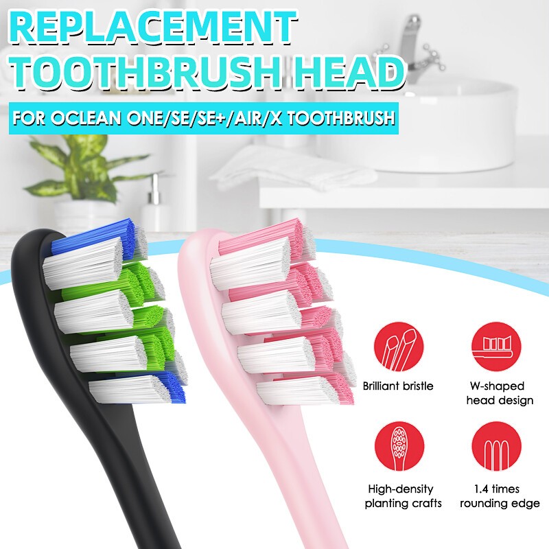 10PCS Replacement electric ToothBrush Heads for Oclean One SE SE+ Air X 99 X Pro