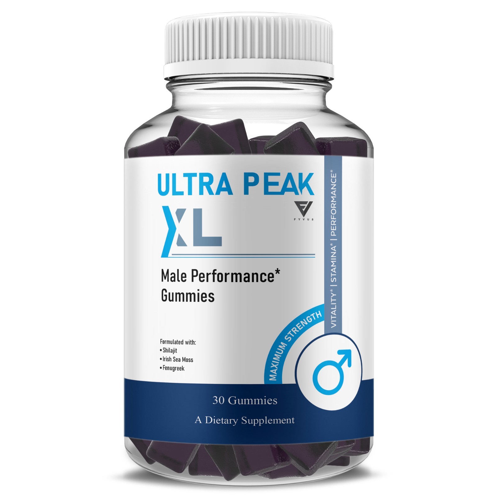 Ultra Peak XL Gummies, UltraPeakXL Advanced Formula (1 Month Supply)