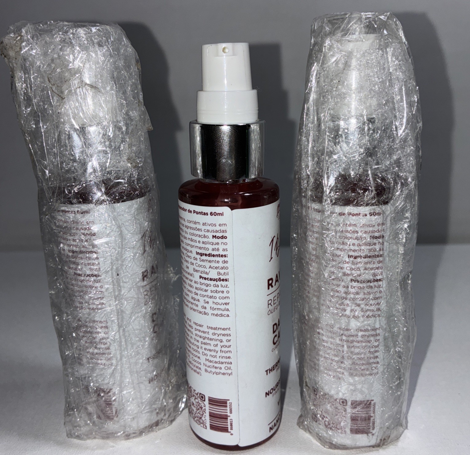 Lot Of 3-I Belli Capelli Ravenna Repair Oils, Thermal Protector 2fl Oz Each