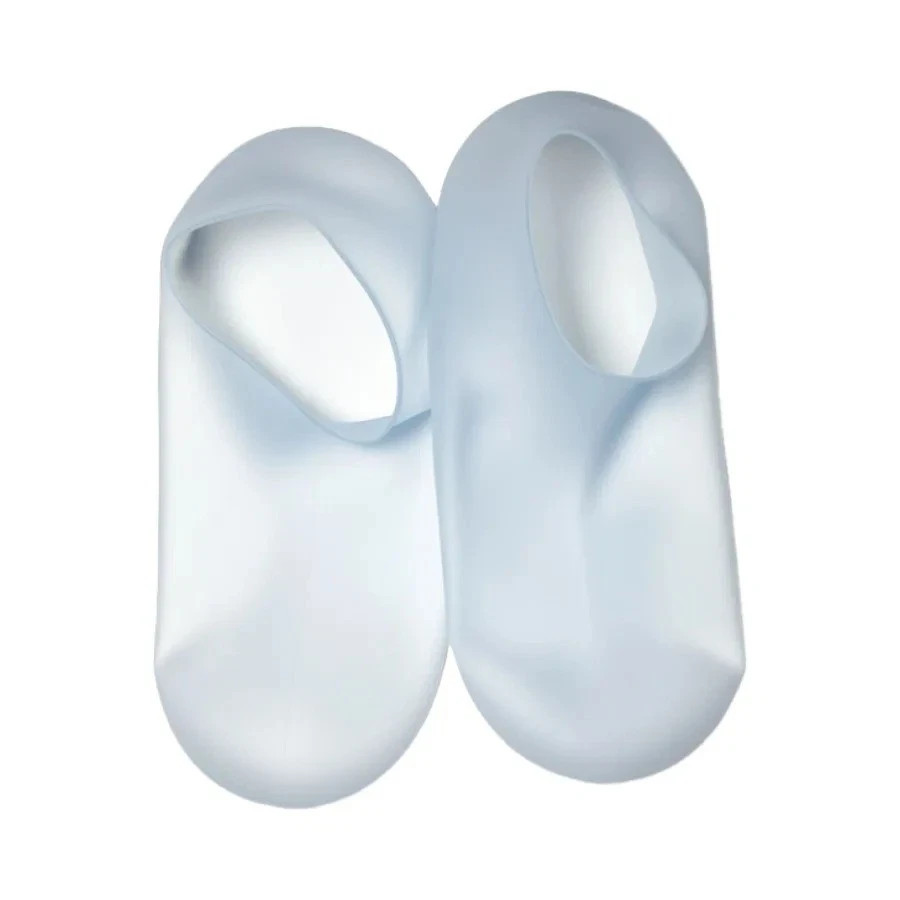 Silicone Moisturizing Foot Socks for Dry Cracked Heels Gel Spa Pedicure Socks