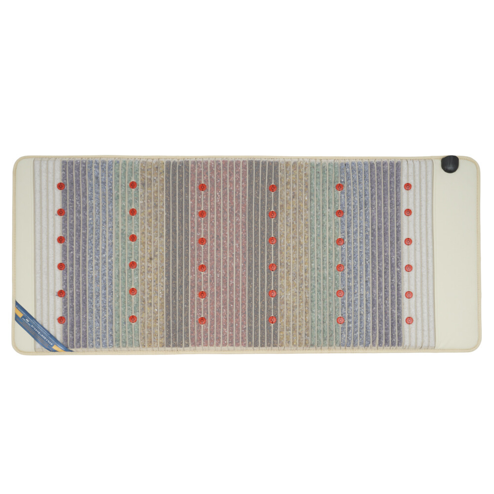 Tourmaline Heating Mat Far Infrared PEMF Seven Color Crystal Pad