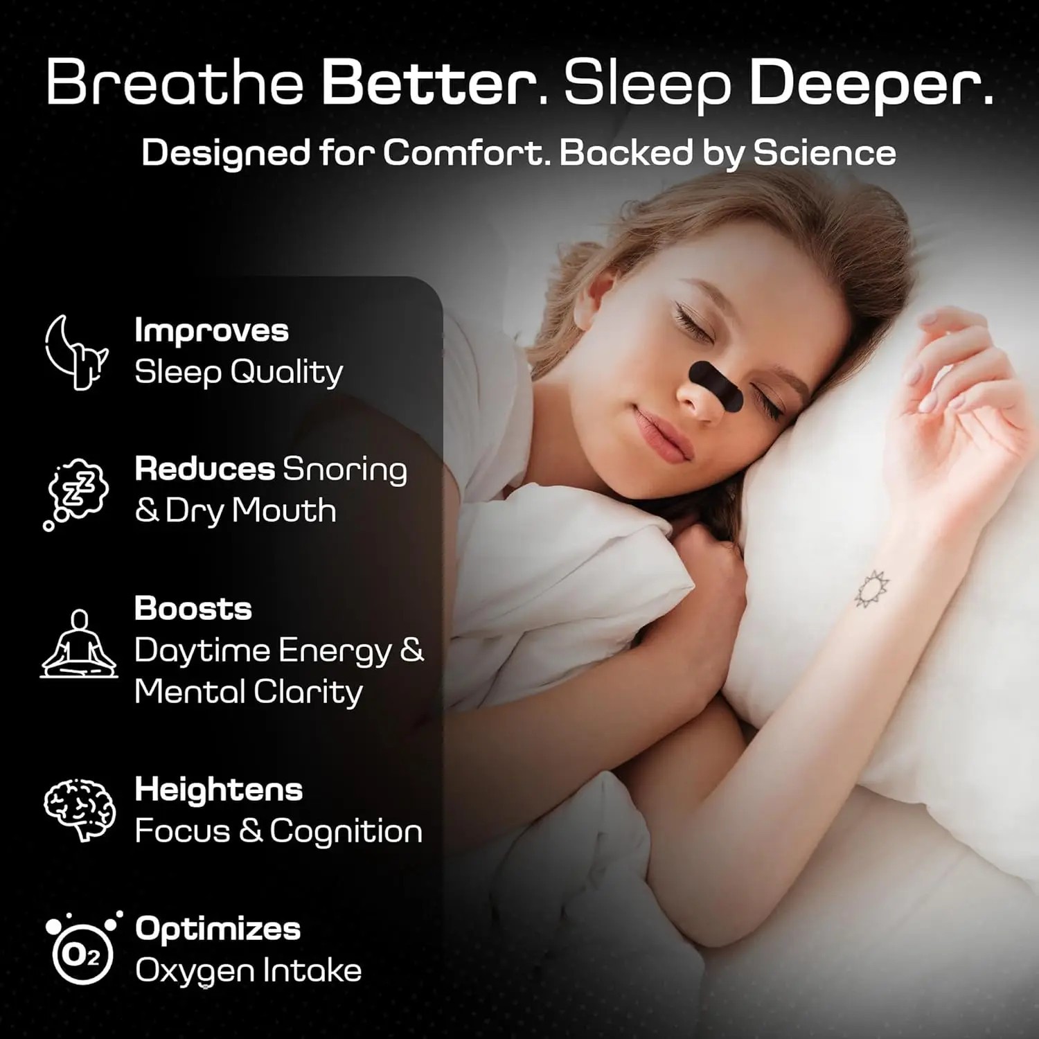 Extra Strength Nasal Strips (30 Pack) – Congestion & Snoring Relief!