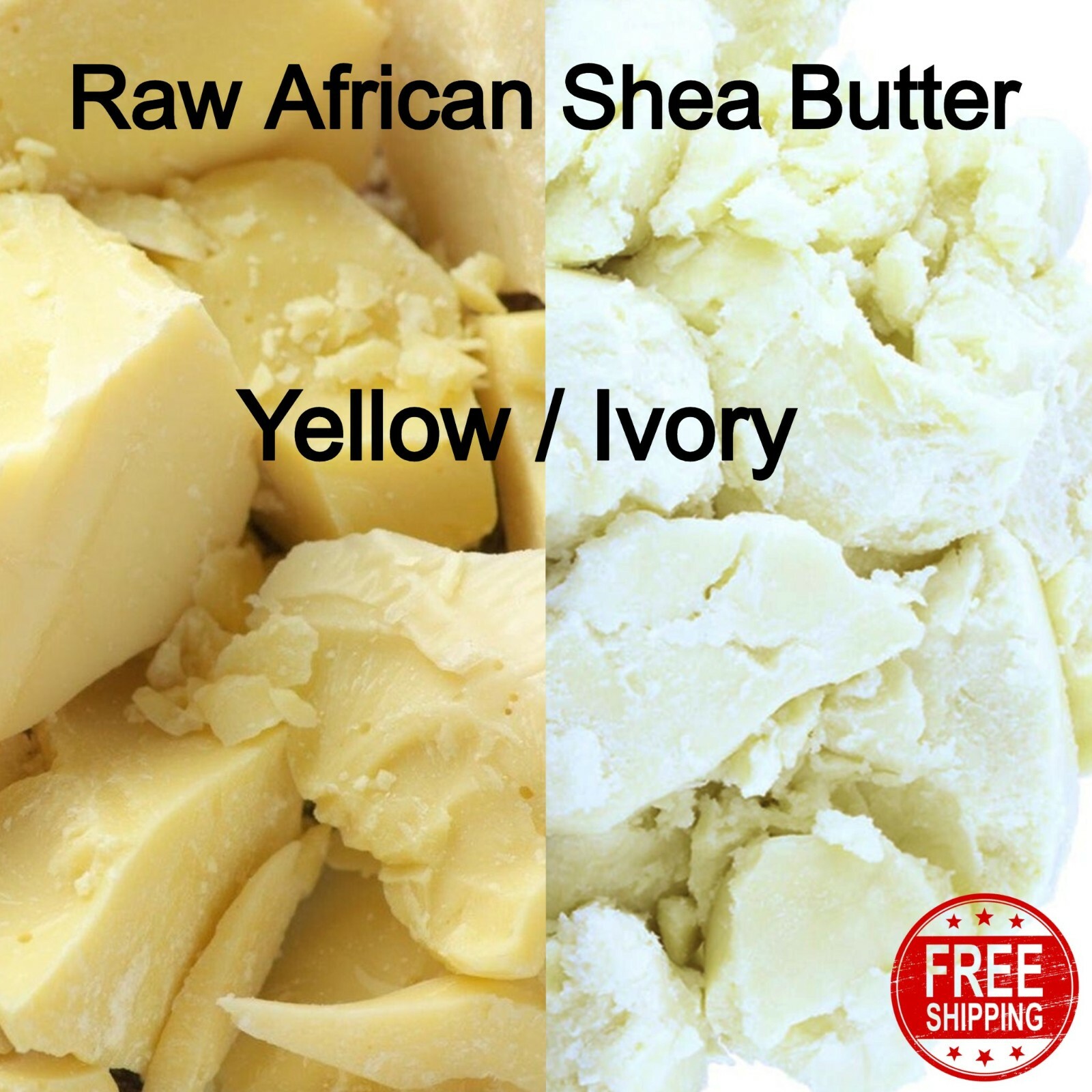 Raw African Shea Butter 100% Pure Natural Organic Unrefined Ghana Wholesale Bulk