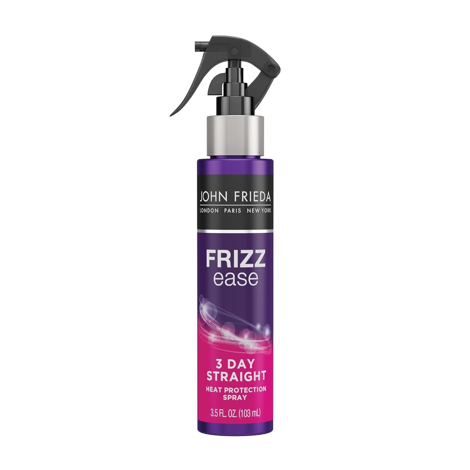 Frizz Ease 3 Day Straight Heat Protection Spray – Sleek & Frizz-Free Hair