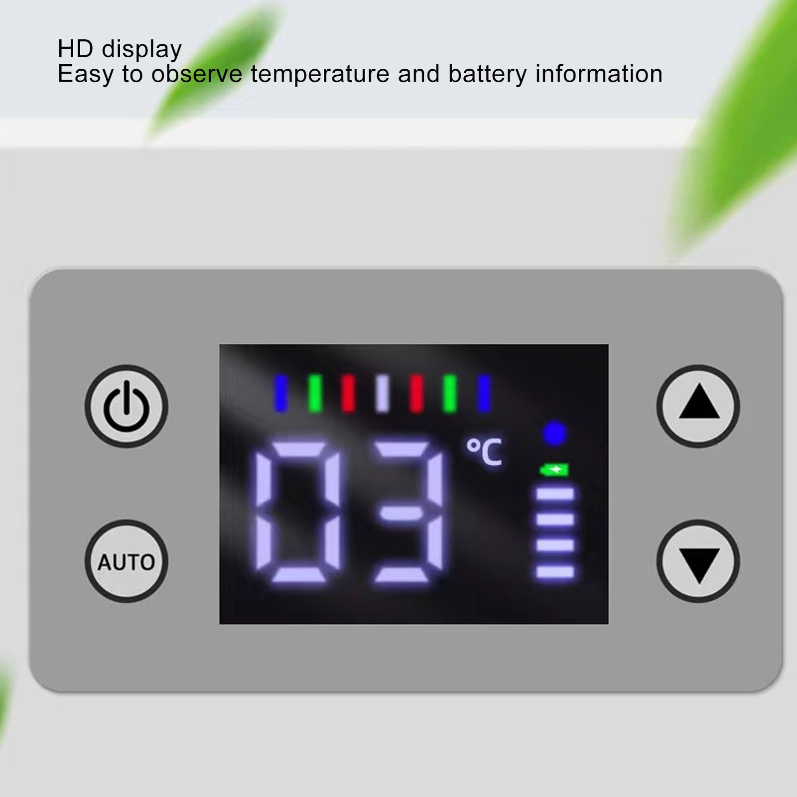 Insulin Cooler Travel Refrigerator Rechargeable Constant Temperature LCD