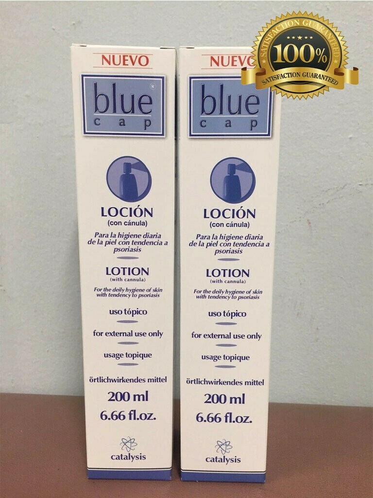 (2) Blue Cap Spray 200ml Psoriasis Eczema Seborrhea Skincap Exp2028