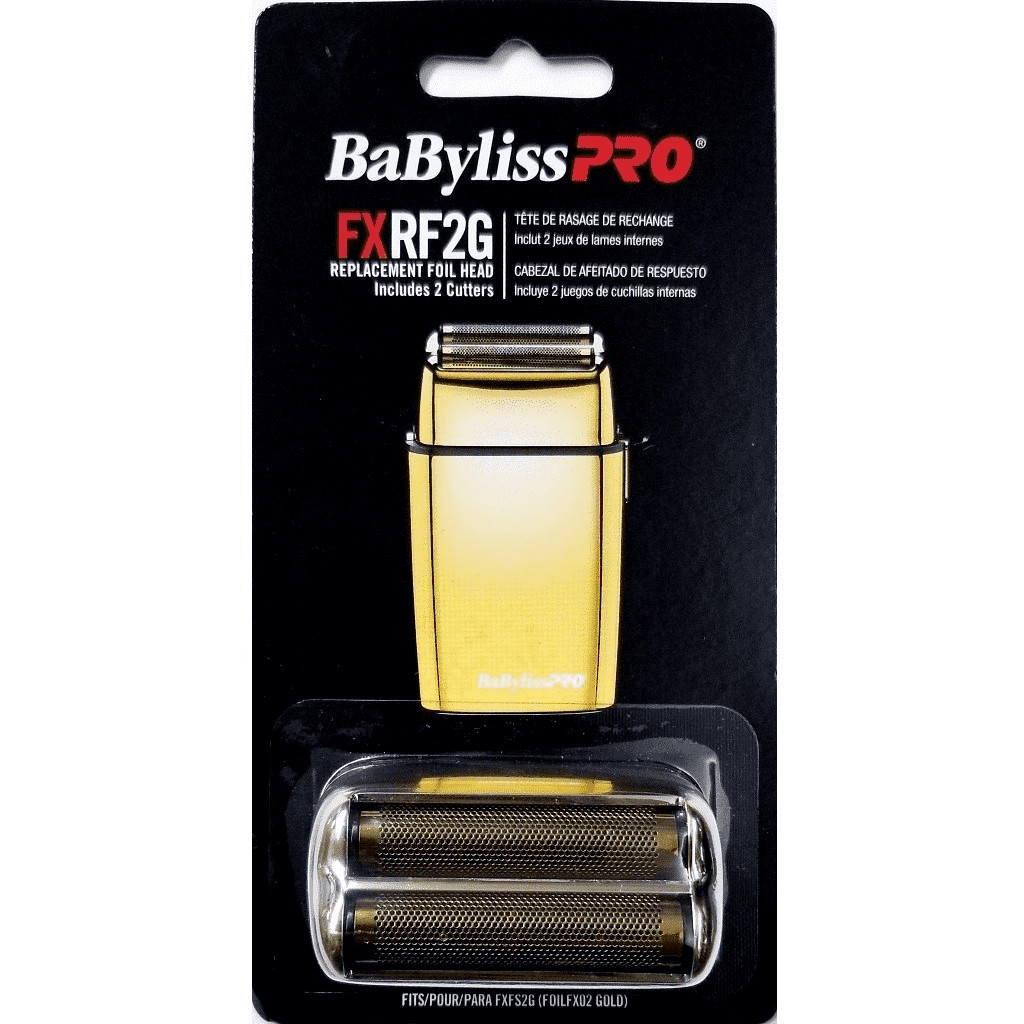 Babyliss Pro Replacement Foil Double Foil Head for FoilFX02 Gold Shaver #FXRF2G