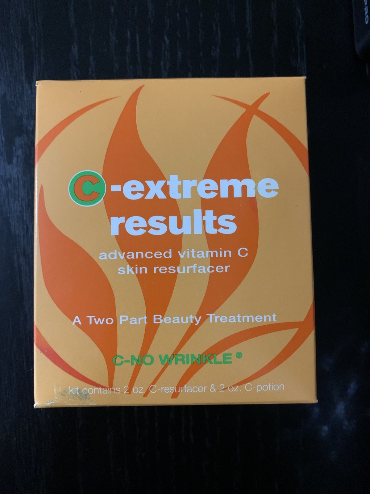 C-extreme Results Advanced Vitamin C 2 Part Skin Resurfacer Serious Skincare NIB