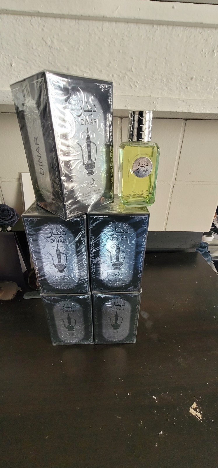 Dinar Dinar Eau de Parfum Spray, Regular Size 100 ml Fragrance all 5 For 50